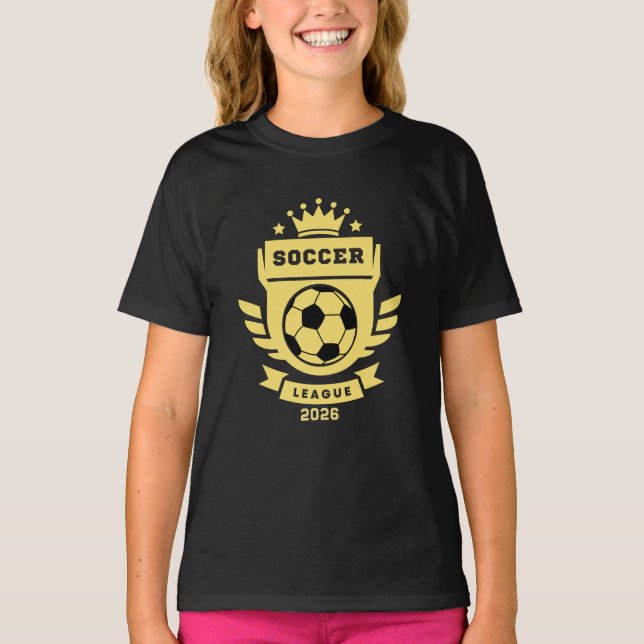 Fußballliga 2026 T-Shirt (Vorderseite)