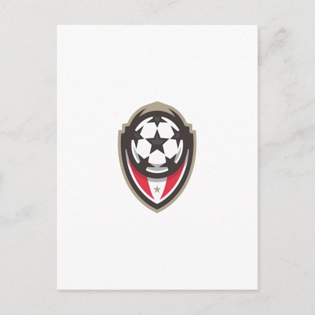 Fußballliga Postkarte (Vorderseite)