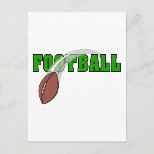 Fußballlogo Postkarte