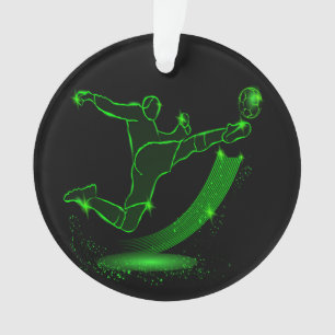 Fußballmalerei Ornament
