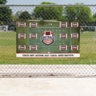 Fußballmannschaft Banner