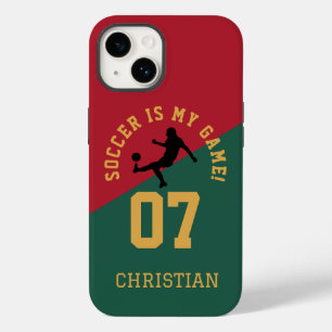 Fußballmannschaft-Trikotnummer-Design Case-Mate iPhone 14 Hülle