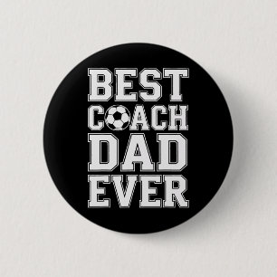 Fußballmeister Bester Trainer Dad Ever Athletik Me Button