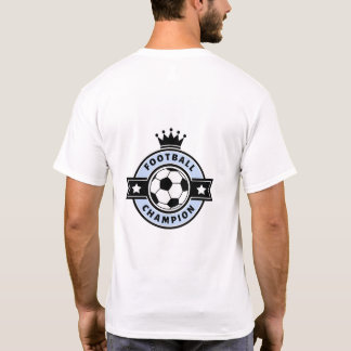 Fußballmeister Vintage-Abzeichen T-Shirt Design
