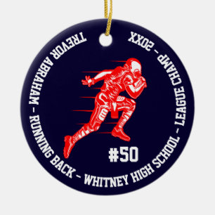 Fußballmeisterschule Keramik Ornament