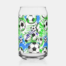 Fußballmuster-Stil