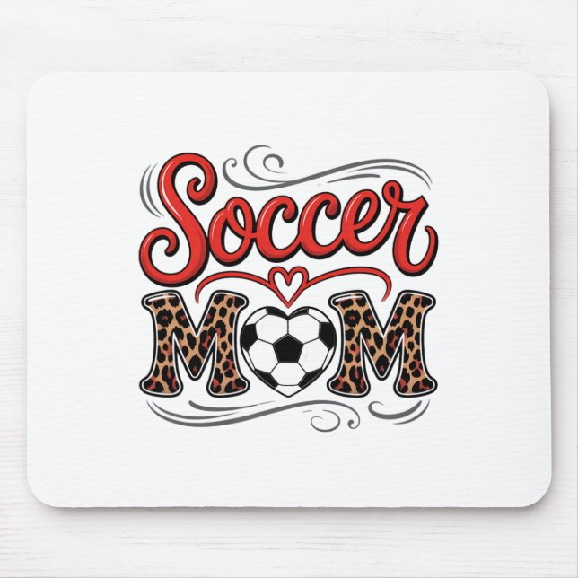 Fußballmutter _3  mousepad (Vorne)