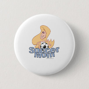 Fußballmutter Button