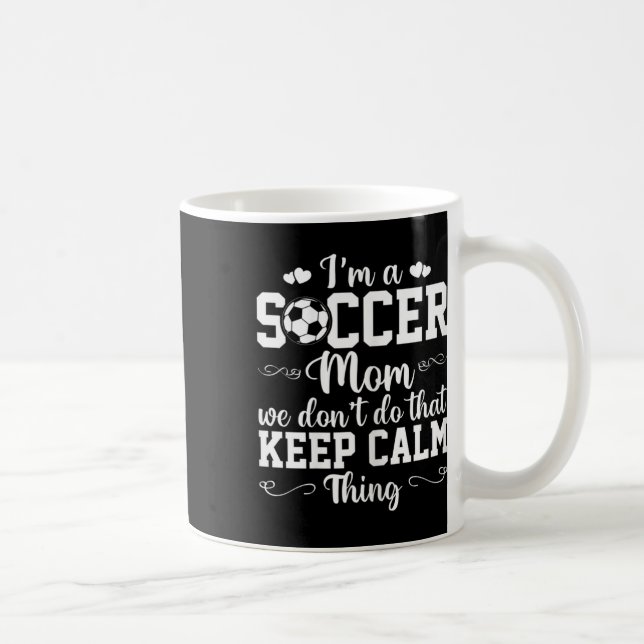 Fußballmutter der Frauen Wir Machen Das Nicht Blei Kaffeetasse (Rechts)