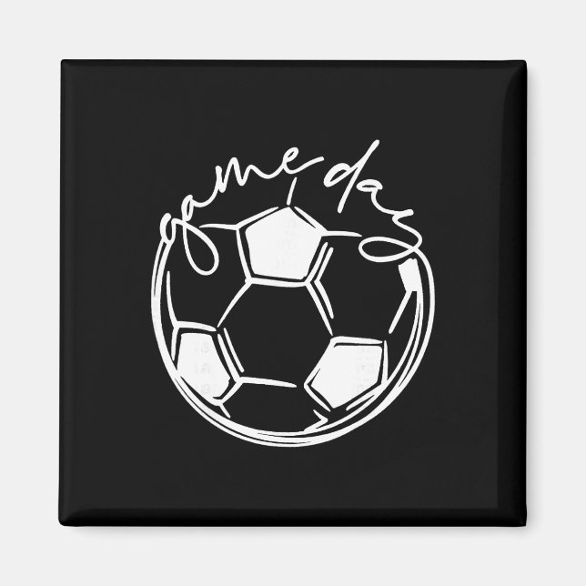 Fußballmutter der Sporteltern am Spieltag Magnet (Vorne)