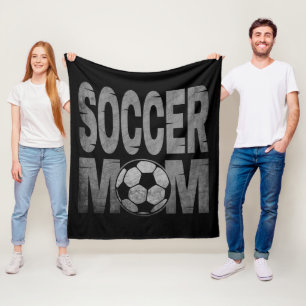 FUSSBALLMUTTER FLEECEDECKE