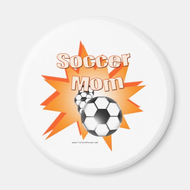 Fußballmutter Magnet (Vorne)