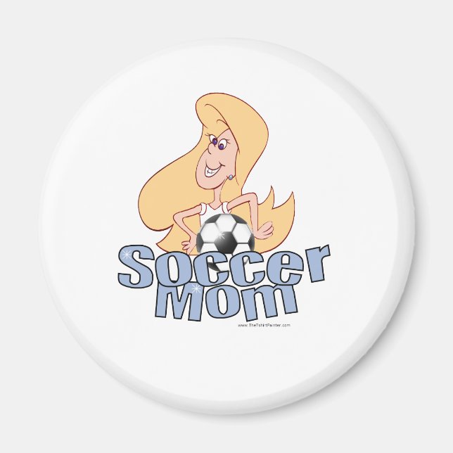 Fußballmutter Magnet (Vorne)