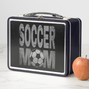 FUSSBALLMUTTER METALL BROTDOSE
