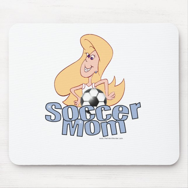 Fußballmutter Mousepad (Vorne)