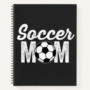 Fußballmutter Notizbuch