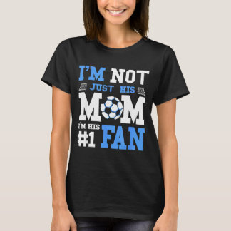 Fußballmutter Nummer 1 Fan Fußball-Mama T-Shirt