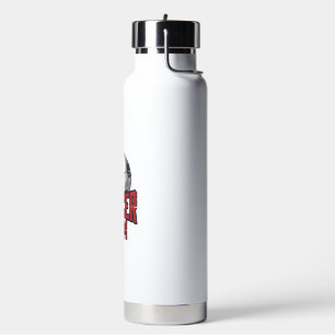 Fußballmutter Retro abgenutztes Sport-Shirt-Design Trinkflasche