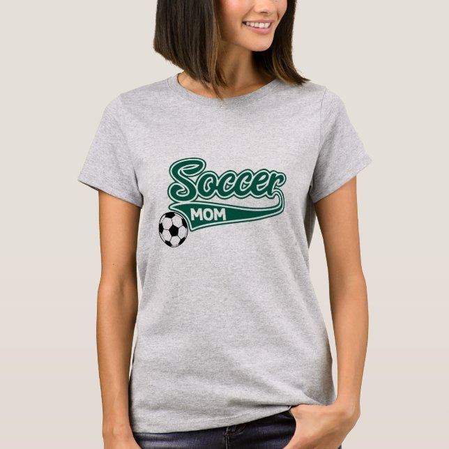Fußballmutter T-Shirt (Vorderseite)