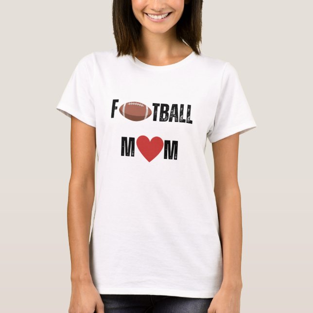 Fußballmutter T-Shirt (Vorderseite)