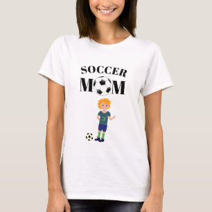Fußballmutter T-Shirt