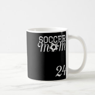 Fußballmutter-Trikot Nummer 24 Lieblingsspieler #2 Kaffeetasse