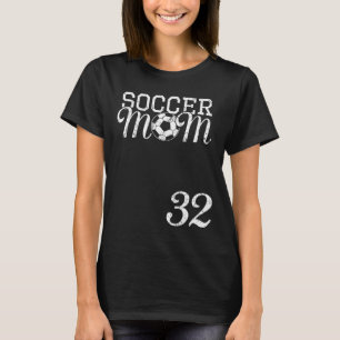 Fußballmutter-Trikot Nummer 32 Lieblingsspieler #3 T-Shirt