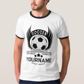 Fußballname Design I Geschenke für ihn T-Shirt