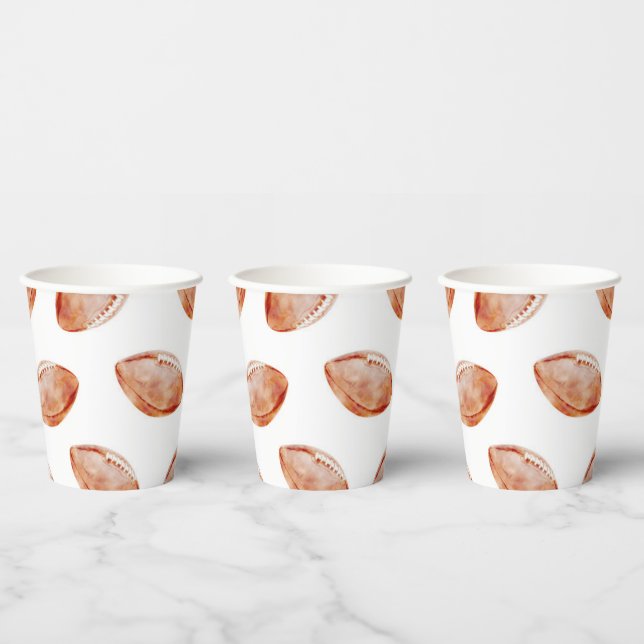 Fußballparty-Papierbecher Pappbecher (Multi)