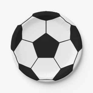 Fußballparty-Papierteller Pappteller