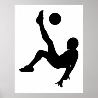 Fußballplakat Poster