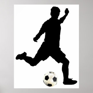 Fußballplakat Poster