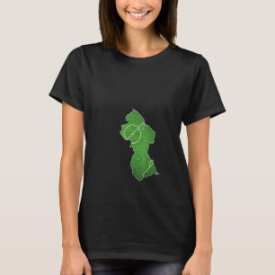Fußballplatz Guyana T-Shirt