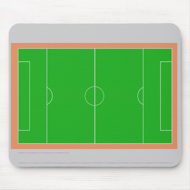 Fußballplatz Mousepad (Vorne)