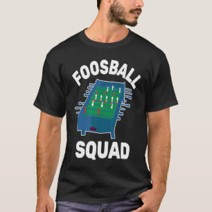 Fußballplatz und Tischfußball T-Shirt
