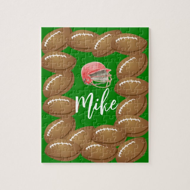 Fußballpuzzle Puzzle (Vertikal)