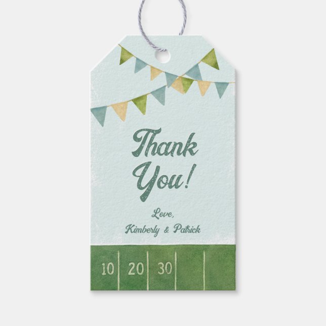 Fußballrookie des Jahres Geschenkanhänger (Vorderseite)