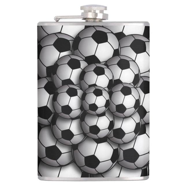 Fußballsaison Flachmann (Vorderseite)