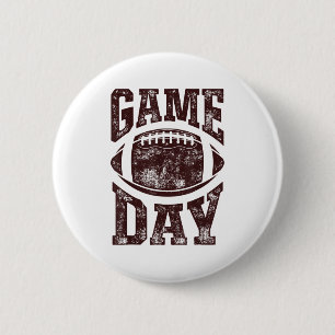 Fußballsaison Lustige Männer Frauen Team Sport Button