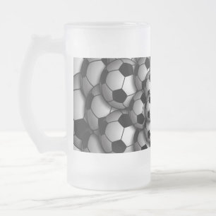Fußballsaison Mattierte Glass Beer Tasse