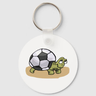 Fußballschildkröte Schlüsselanhänger