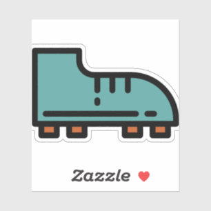 Fußballschuhe Aufkleber