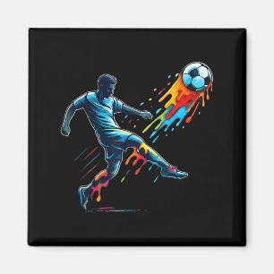 Fußballsicker-Kinder-Jugendfußball Magnet
