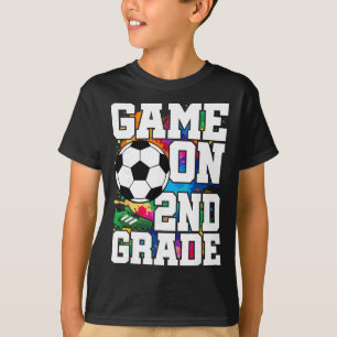 Fußballspiel auf der 2. Klasse zur Schule Süße Spo T-Shirt