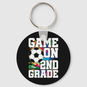 Fußballspiel der 2. Klasse Byck To School Niedlich Schlüsselanhänger