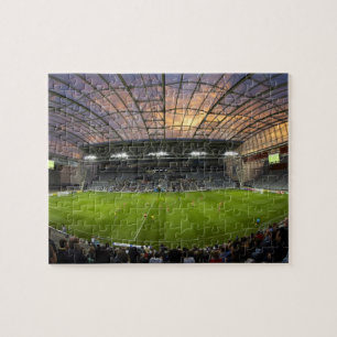 Fußballspiel, Forsyth Barr Stadium, Dunedin Puzzle