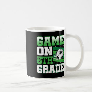 Fußballspiel in der 5. Klasse zurück zur Schule Sü Kaffeetasse