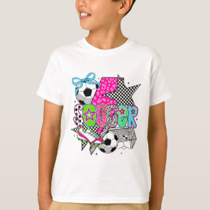 Fußballspiel-Tag Fußball-Mama Fußball-Mama Los geh T-Shirt