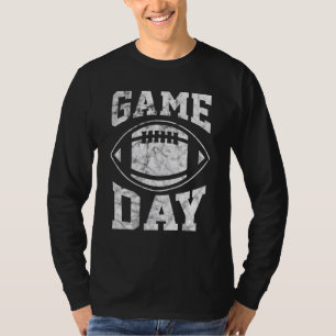Fußballspiel Tag Mannschaftssport Männer Frauen T-Shirt