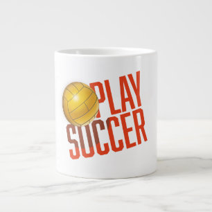 Fußballspielen Jumbo-Tasse
